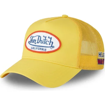 Boné trucker amarelo POLY11 da Von Dutch