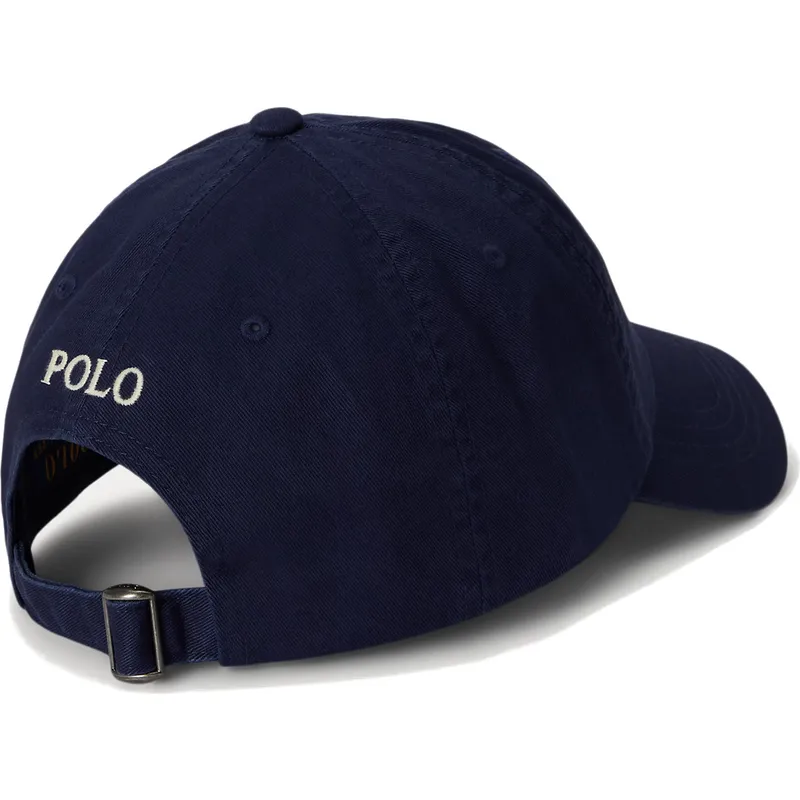 bone-curvo-azul-marinho-ajustavel-cotton-chino-classic-sport-da-polo-ralph-lauren