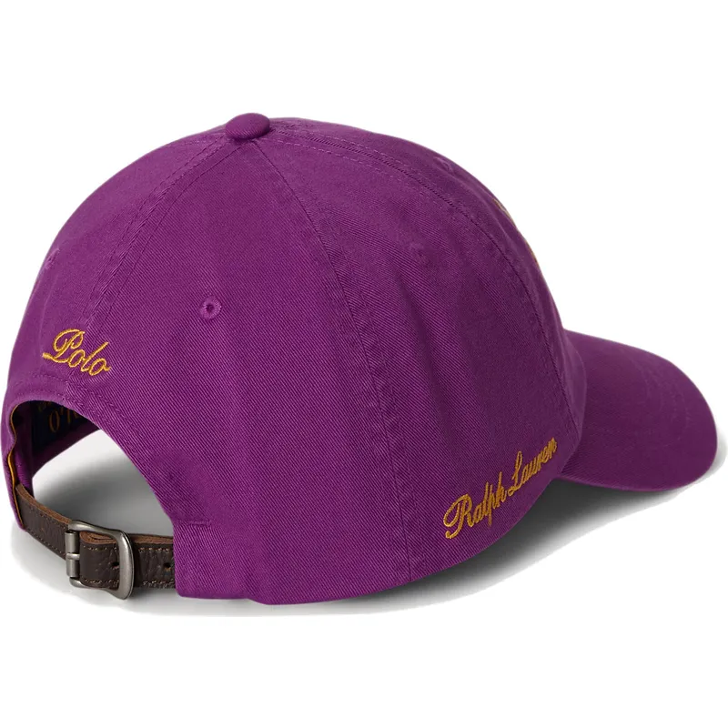 bone-curvo-violeta-ajustavel-twill-triple-pony-da-polo-ralph-lauren
