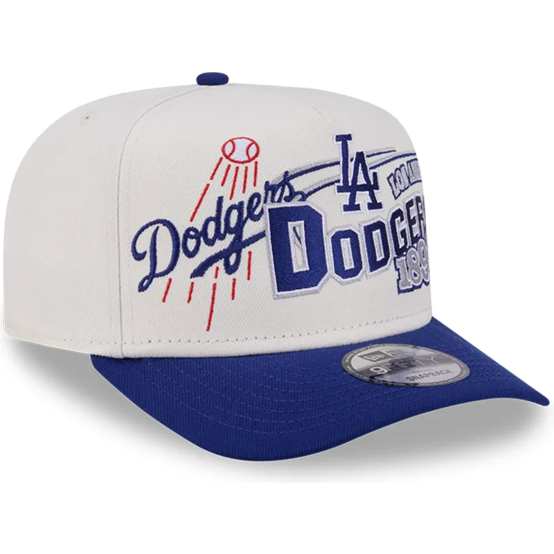 bone-curvo-bege-e-azul-snapback-9fifty-a-frame-classic-da-los-angeles-dodgers-mlb-da-new-era