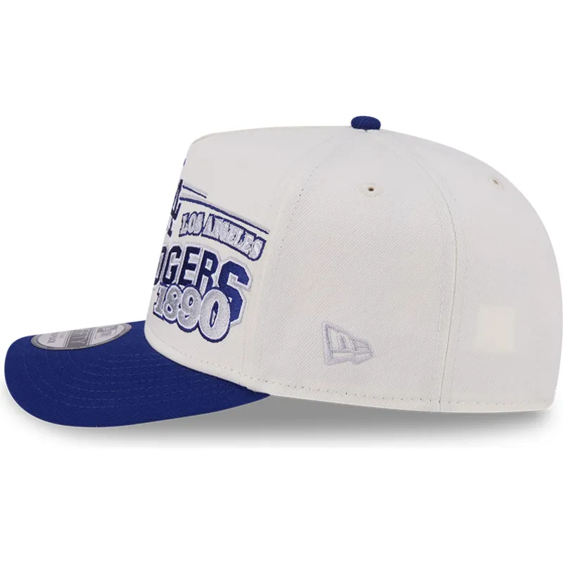 bone-curvo-bege-e-azul-snapback-9fifty-a-frame-classic-da-los-angeles-dodgers-mlb-da-new-era