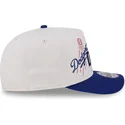 bone-curvo-bege-e-azul-snapback-9fifty-a-frame-classic-da-los-angeles-dodgers-mlb-da-new-era