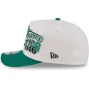bone-curvo-bege-e-verde-snapback-9fifty-a-frame-classic-da-boston-celtics-nba-da-new-era