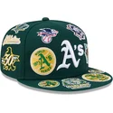 bone-plano-verde-justo-59fifty-all-over-da-oakland-athletics-mlb-da-new-era