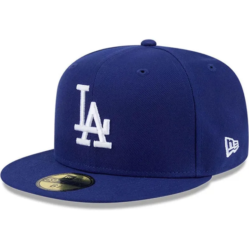 bone-plano-azul-justo-59fifty-hidden-hit-da-los-angeles-dodgers-mlb-da-new-era
