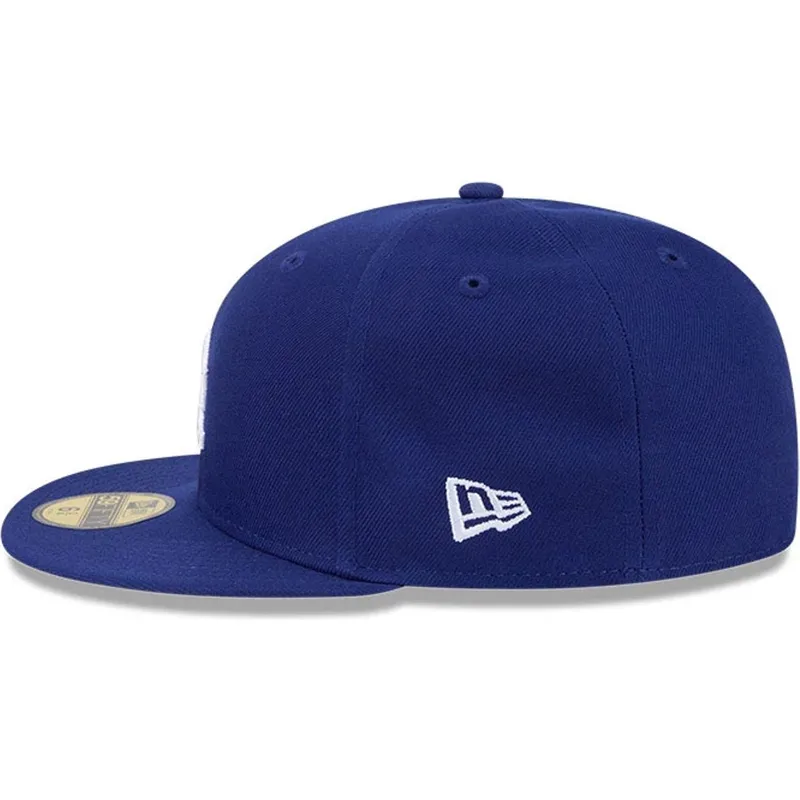 bone-plano-azul-justo-59fifty-hidden-hit-da-los-angeles-dodgers-mlb-da-new-era