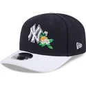 bone-curvo-azul-marinho-snapback-9seventy-stretch-snap-flower-da-new-york-yankees-mlb-da-new-era