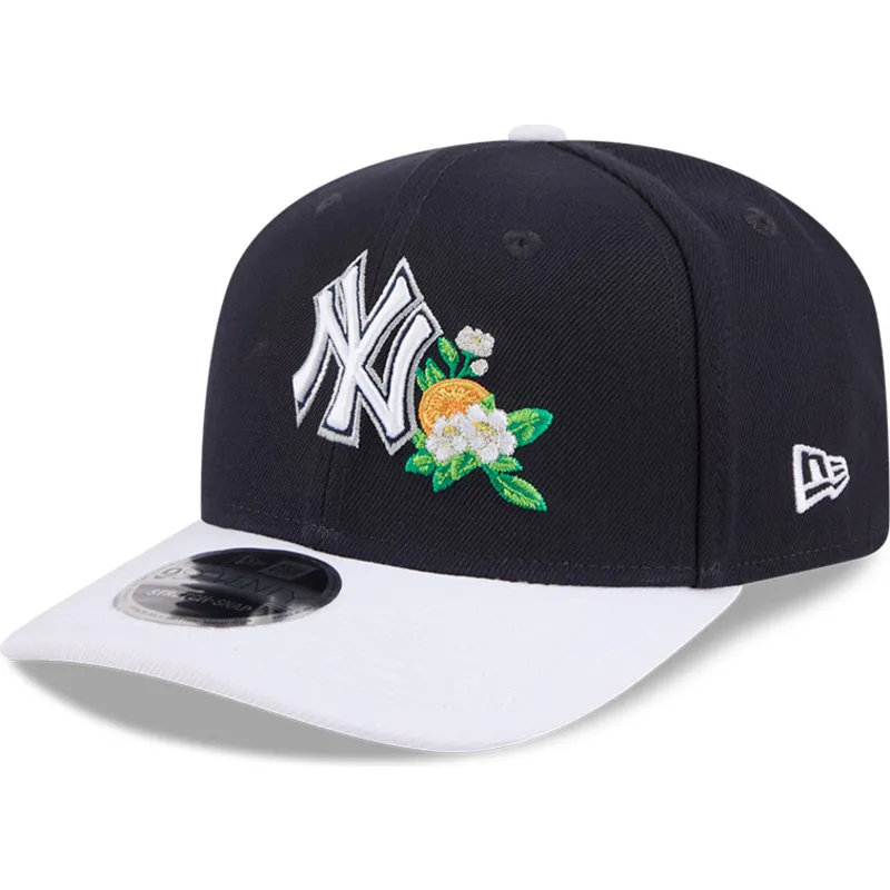 bone-curvo-azul-marinho-snapback-9seventy-stretch-snap-flower-da-new-york-yankees-mlb-da-new-era