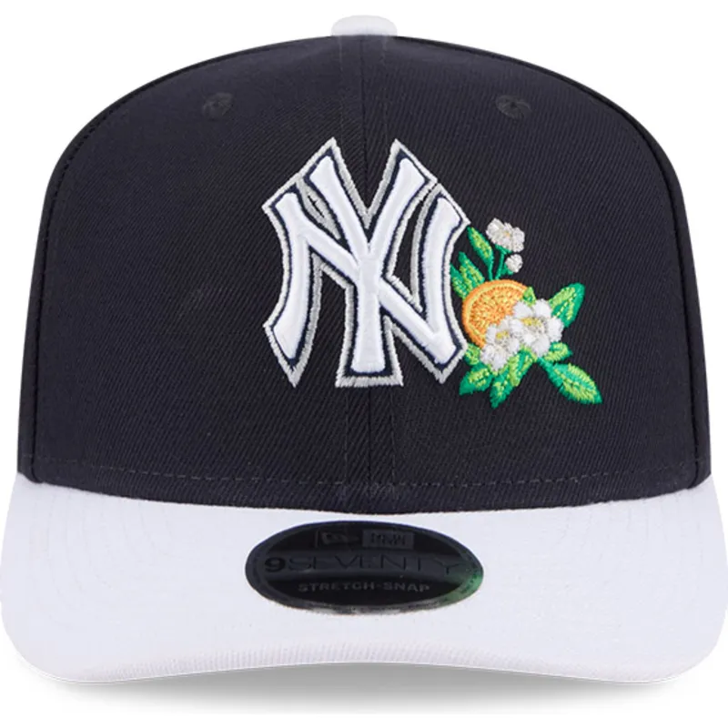 bone-curvo-azul-marinho-snapback-9seventy-stretch-snap-flower-da-new-york-yankees-mlb-da-new-era