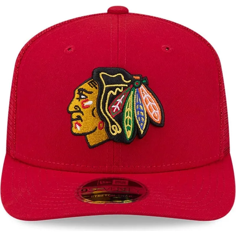 bone-trucker-vermelho-9seventy-stretch-snap-eg-da-chicago-blackhawks-nhl-da-new-era