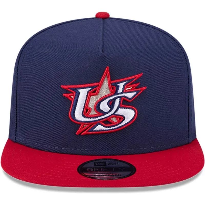 bone-plano-azul-marinho-e-vermelho-snapback-9fifty-a-frame-usa-2026-world-baseball-classic-da-new-era