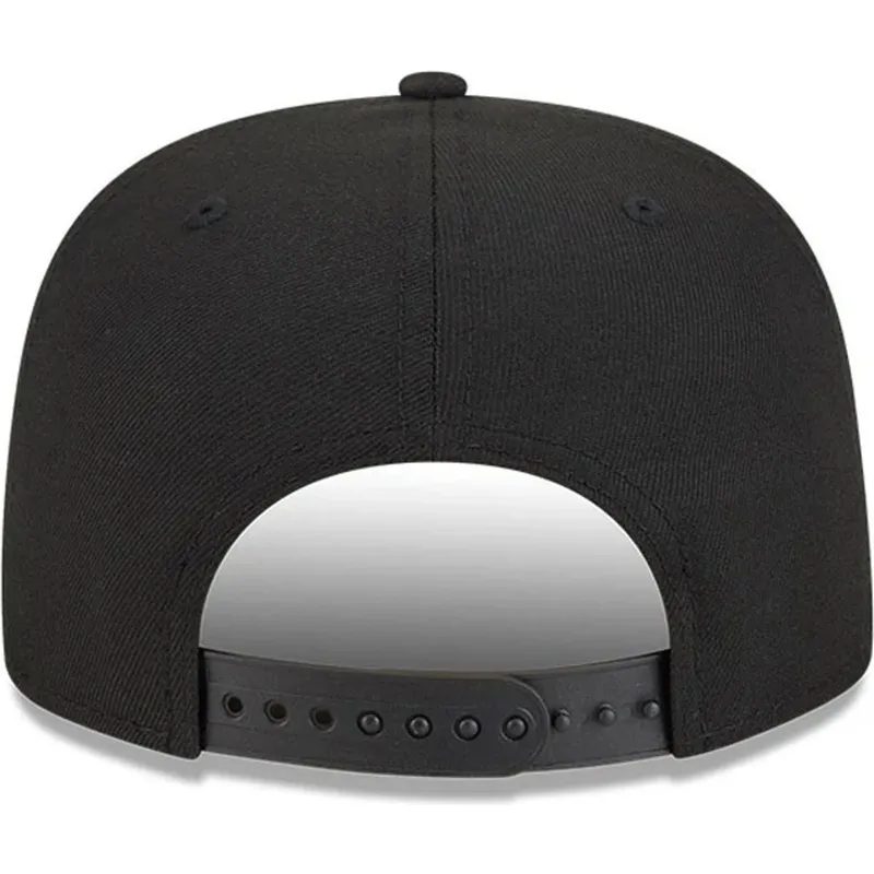bone-plano-preto-snapback-9fifty-a-frame-ring-da-oakland-athletics-mlb-da-new-era