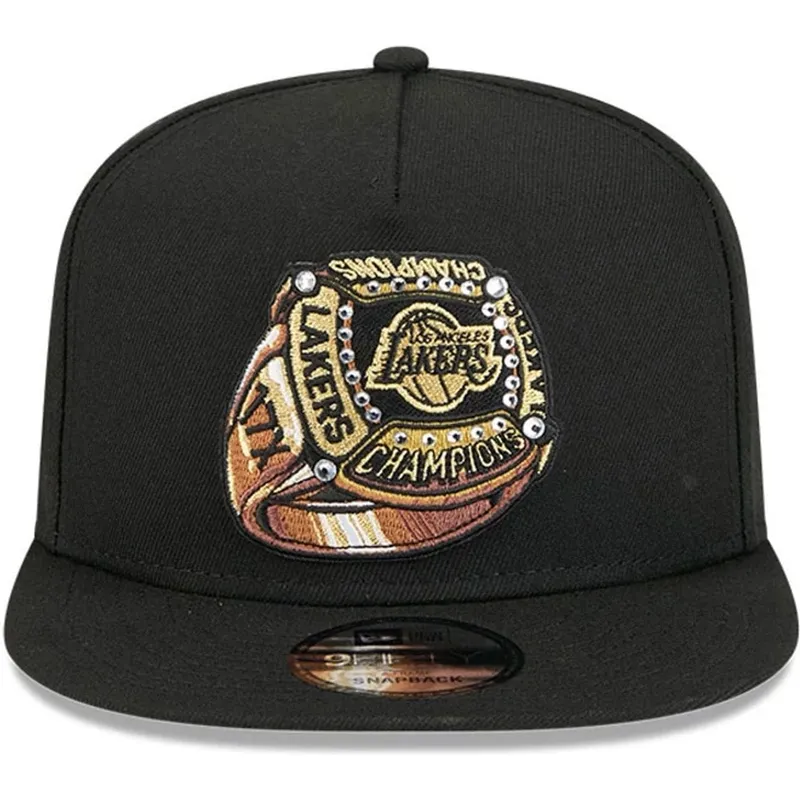 bone-plano-preto-snapback-9fifty-a-frame-ring-da-los-angeles-lakers-nba-da-new-era
