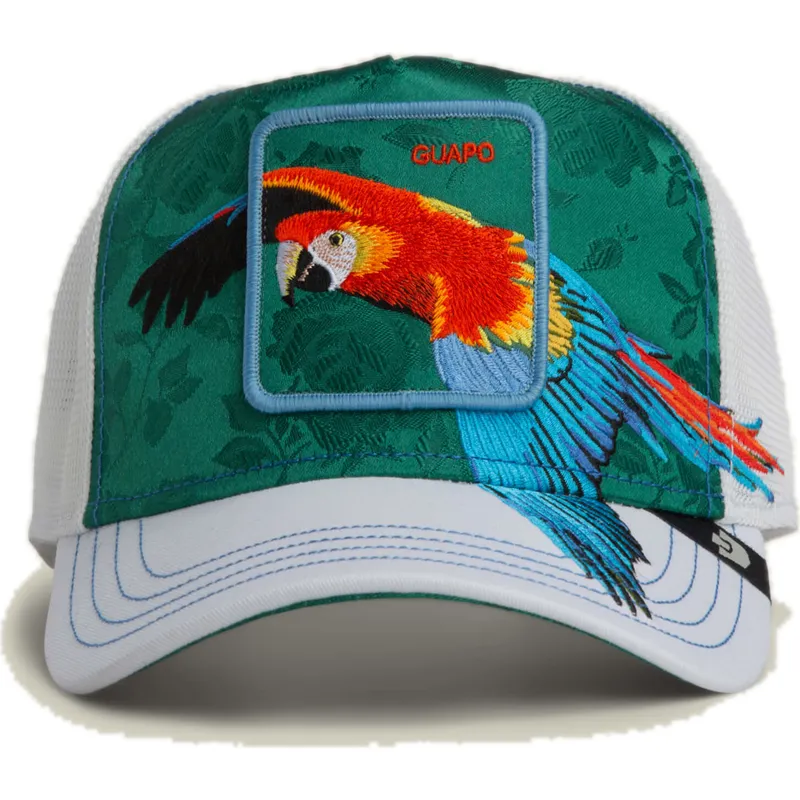 bone-trucker-verde-papagaio-guapo-honduras-macaw-the-farm-da-goorin-bros