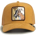 bone-trucker-castanho-cabra-golden-goat-metallic-the-farm-da-goorin-bros