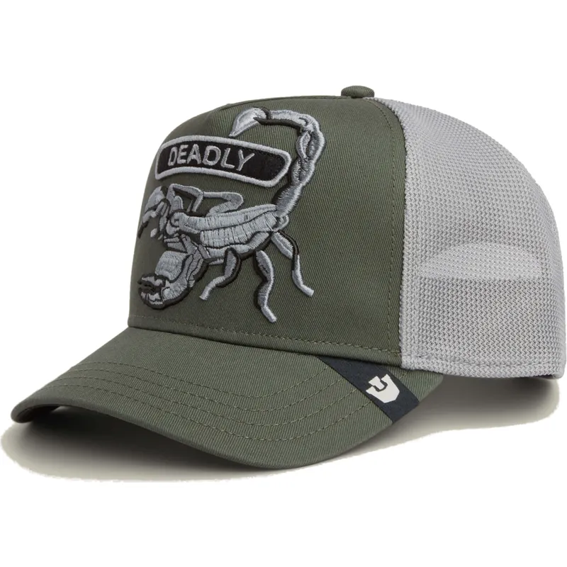 bone-trucker-verde-escorpiao-classic-rocker-deadly-the-farm-da-goorin-bros