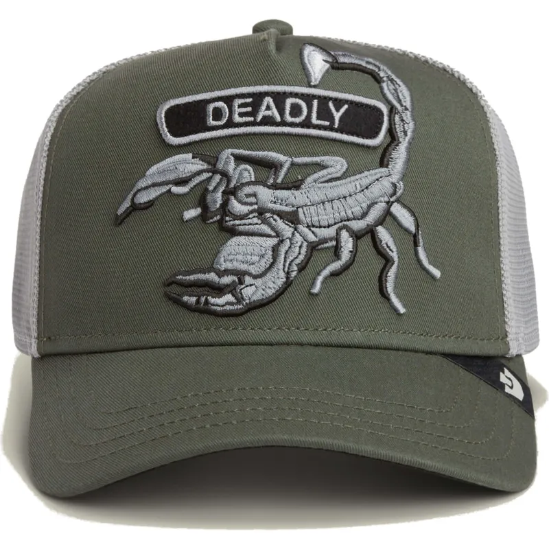 bone-trucker-verde-escorpiao-classic-rocker-deadly-the-farm-da-goorin-bros