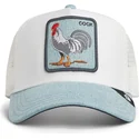 bone-trucker-branco-e-azul-galo-cock-denim-rooster-the-farm-da-goorin-bros