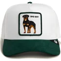 bone-trucker-branco-e-verde-cao-rottweiler-microsuede-bad-boy-the-farm-da-goorin-bros