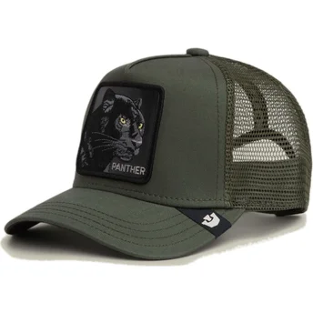 Boné trucker verde pantera Panther The Farm da Goorin Bros.