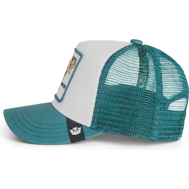 bone-trucker-verde-para-crianca-t-rex-dinossauro-sea-monster-the-farm-da-goorin-bros