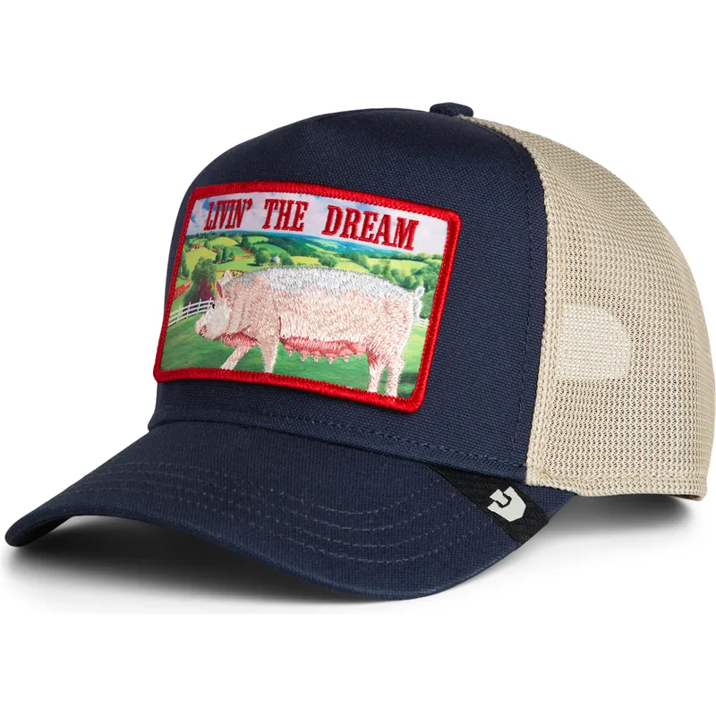 bone-trucker-azul-marinho-porco-livin-the-dream-greener-grass-the-farm-da-goorin-bros