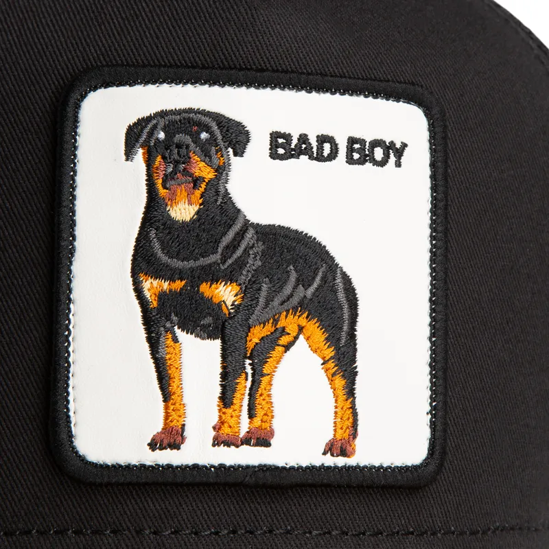 bone-trucker-preto-e-castanho-cao-rottweiler-bad-boy-the-farm-da-goorin-bros