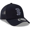 bone-trucker-azul-marinho-com-logo-azul-marinho-9forty-apex-bp-da-boston-red-sox-mlb-da-new-era