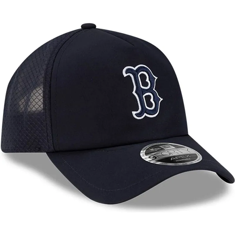 bone-trucker-azul-marinho-com-logo-azul-marinho-9forty-apex-bp-da-boston-red-sox-mlb-da-new-era