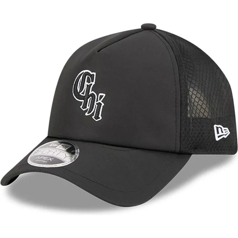 bone-trucker-preto-9forty-apex-bp-chi-da-chicago-white-sox-mlb-da-new-era