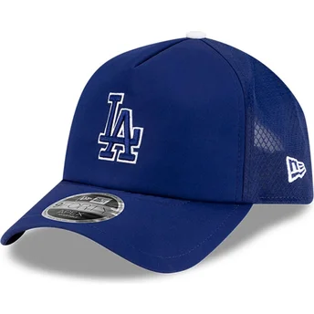 Boné trucker azul 9FORTY APEX Batting Practice da Los Angeles Dodgers MLB da New Era
