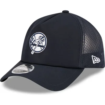 Boné trucker azul marinho 9FORTY APEX Batting Practice Alt Logo da New York Yankees MLB da New Era