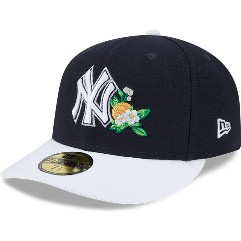 bone-curvo-azul-marinho-e-branco-justo-59fifty-spring-training-da-new-york-yankees-mlb-da-new-era