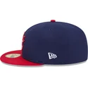 bone-plano-azul-marinho-e-vermelho-justo-59fifty-usa-2026-world-baseball-classic-da-new-era