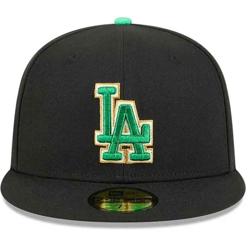 bone-plano-preto-justo-59fifty-saint-patrick-s-day-da-los-angeles-dodgers-mlb-da-new-era