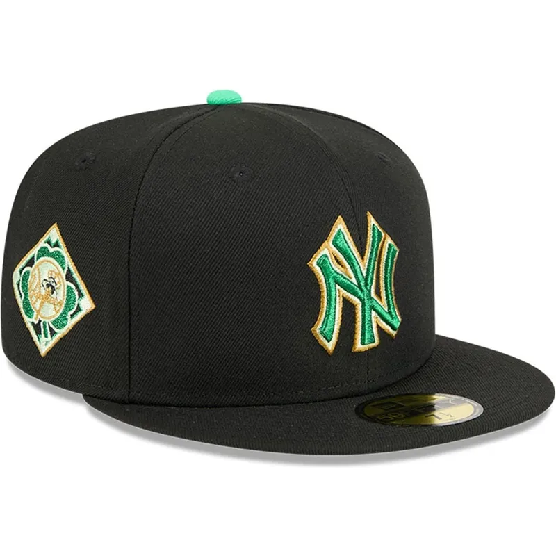bone-plano-preto-justo-59fifty-saint-patrick-s-day-da-new-york-yankees-mlb-da-new-era