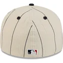 bone-curvo-bege-justo-59fifty-retro-crown-linen-da-atlanta-braves-mlb-da-new-era