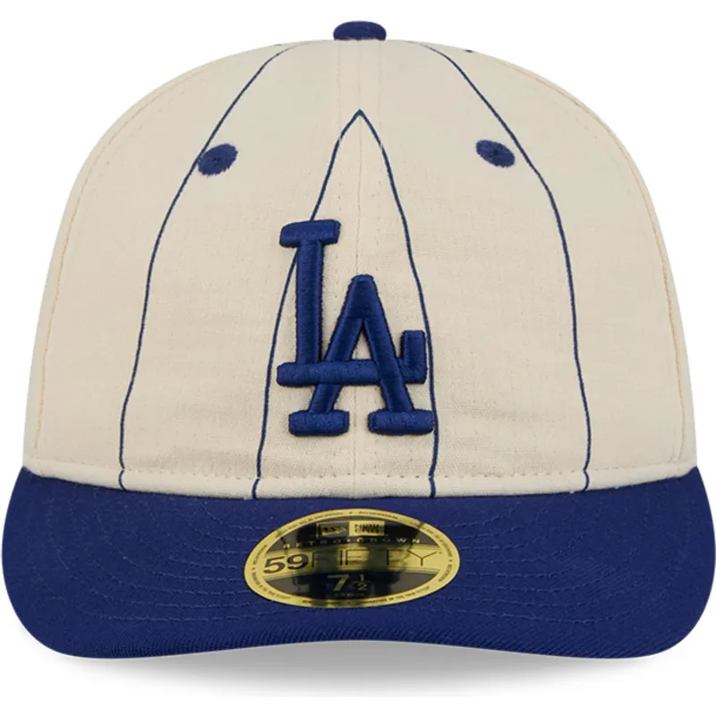 bone-curvo-bege-justo-59fifty-retro-crown-linen-da-los-angeles-dodgers-mlb-da-new-era