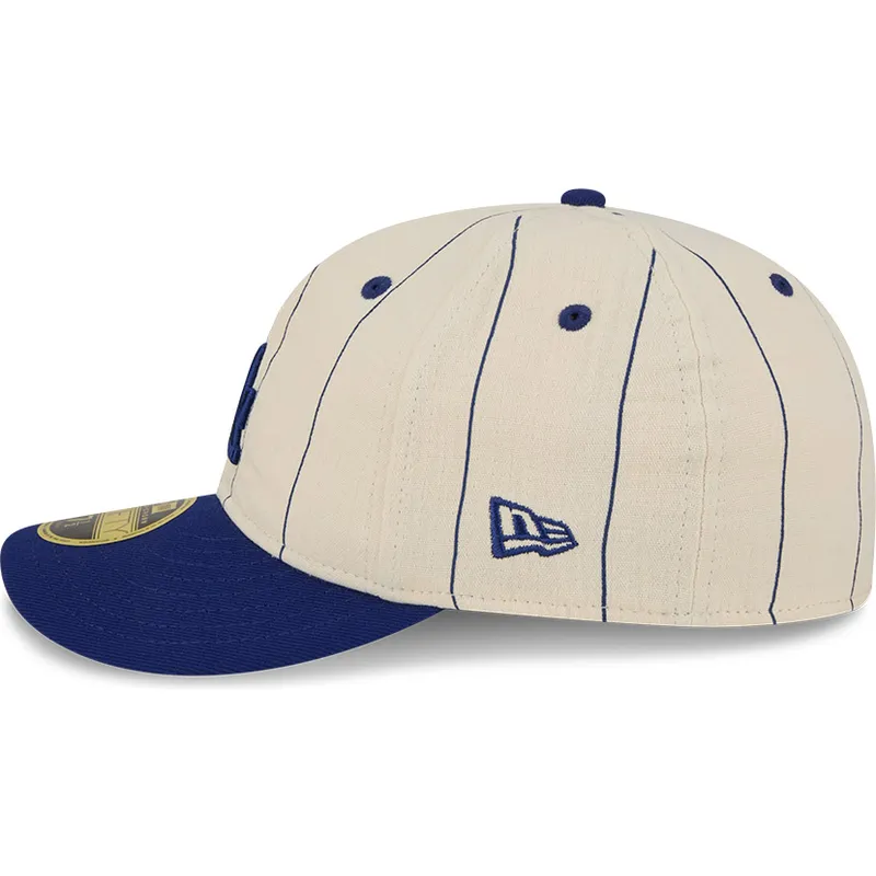 bone-curvo-bege-justo-59fifty-retro-crown-linen-da-los-angeles-dodgers-mlb-da-new-era