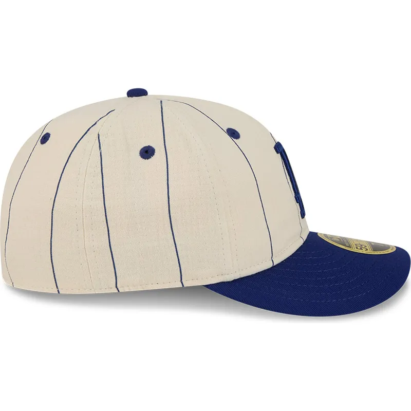 bone-curvo-bege-justo-59fifty-retro-crown-linen-da-los-angeles-dodgers-mlb-da-new-era
