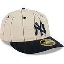 bone-curvo-bege-justo-59fifty-retro-crown-linen-da-new-york-yankees-mlb-da-new-era