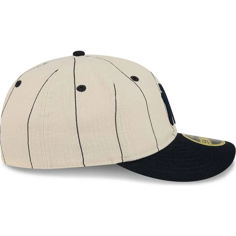 bone-curvo-bege-justo-59fifty-retro-crown-linen-da-new-york-yankees-mlb-da-new-era