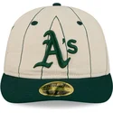 bone-curvo-bege-justo-59fifty-retro-crown-linen-da-oakland-athletics-mlb-da-new-era