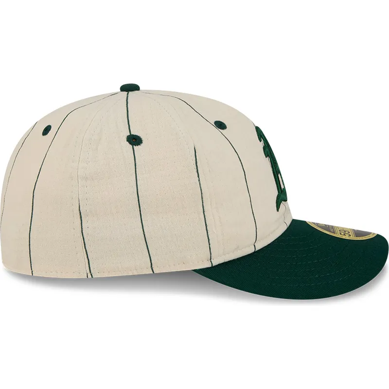 bone-curvo-bege-justo-59fifty-retro-crown-linen-da-oakland-athletics-mlb-da-new-era