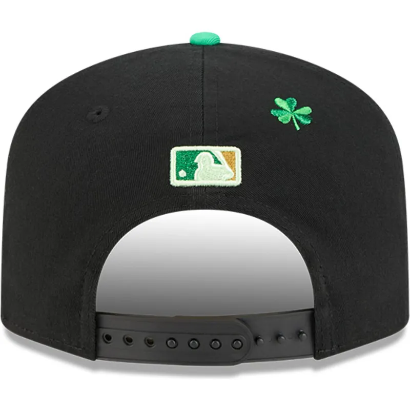bone-curvo-preto-snapback-19twenty-saint-patrick-s-day-da-los-angeles-dodgers-mlb-da-new-era