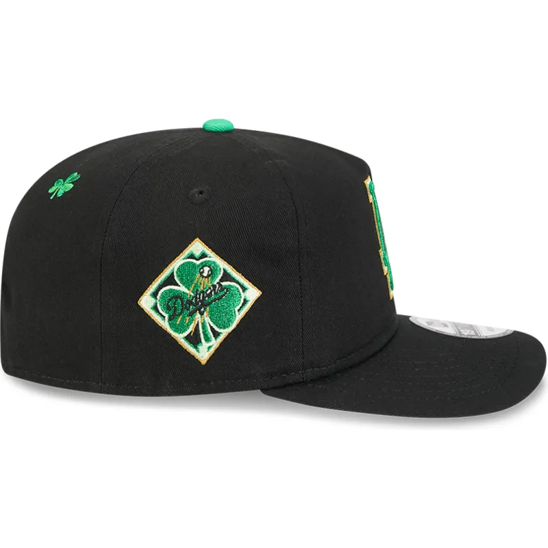 bone-curvo-preto-snapback-19twenty-saint-patrick-s-day-da-los-angeles-dodgers-mlb-da-new-era