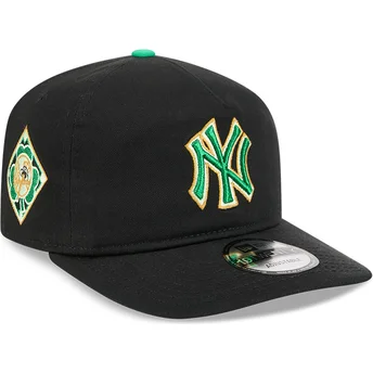 Boné curvo preto snapback 19TWENTY Saint Patrick's Day da New York Yankees MLB da New Era