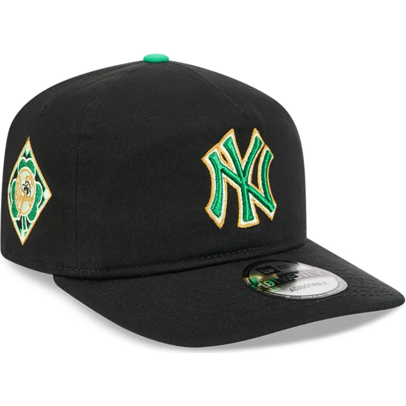 bone-curvo-preto-snapback-19twenty-saint-patrick-s-day-da-new-york-yankees-mlb-da-new-era