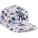 bone-curvo-multicolor-snapback-19twenty-printed-tropical-da-new-york-yankees-mlb-da-new-era