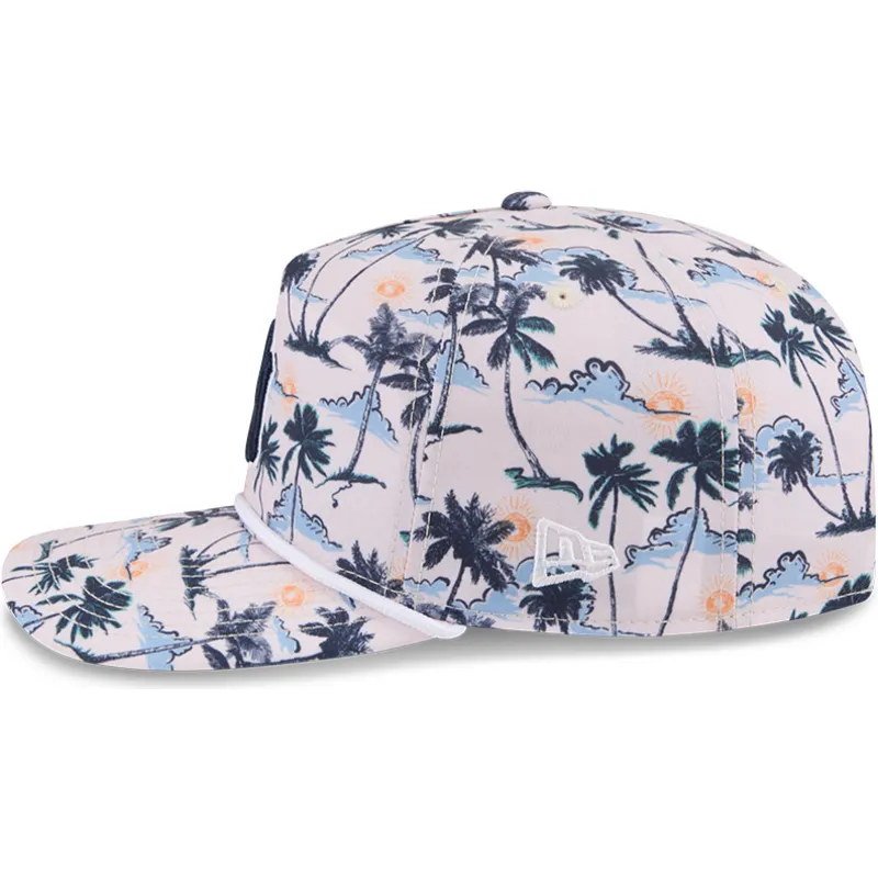 bone-curvo-multicolor-snapback-19twenty-printed-tropical-da-new-york-yankees-mlb-da-new-era